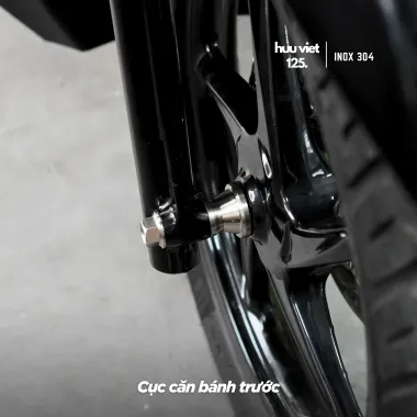 Cục căn bánh trước AB, Vario, Scoopy, Vision 2020-2026 Inox 304 CNC nguyên khối