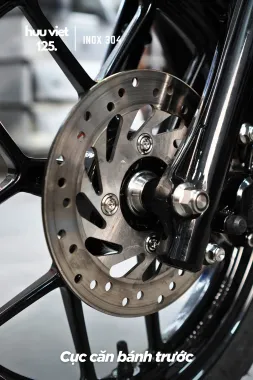 Cục căn bánh trước AB, Vario, Scoopy, Vision 2020-2026 Inox 304 CNC nguyên khối