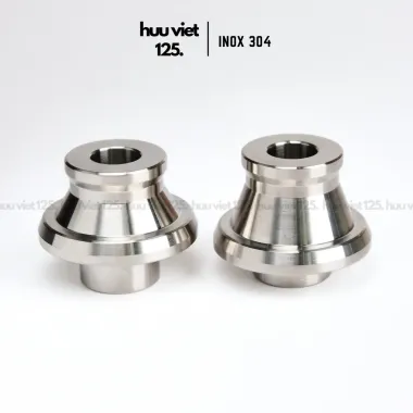 Căn bánh trước SHVN 125, 150, 160 2017-2026 - Căn bánh che phốt Inox 304 CNC nguyên khối