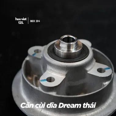 Cục căn cùi dĩa Dream, Fu Neo, X, 2, Led, Wave RS, S100, RSX, S110, Blade, A110 Inox 304 CNC nguyên khối