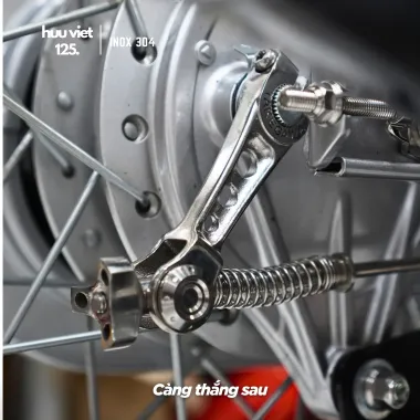 Càng thắng Inox Take Inox 304, gắn được cho xe Wave, Dream, Future, Ex, Sirius