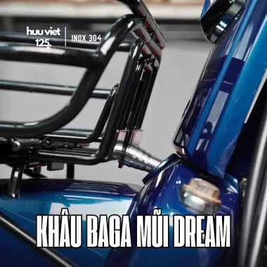 Khâu ốc Baga trước xe Dream thái, Dream Super