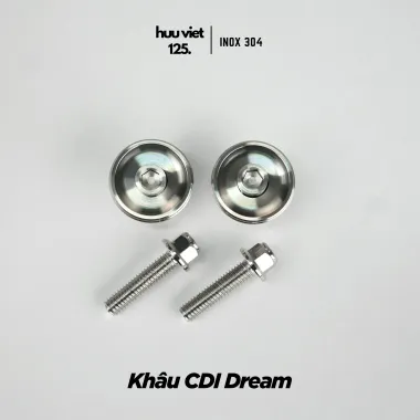 Khâu cốp CDI, khâu lưỡi trâu Dream Thái, Super, Inox 304 CNC