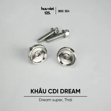Khâu cốp CDI, khâu lưỡi trâu Dream Thái, Super, Inox 304 CNC