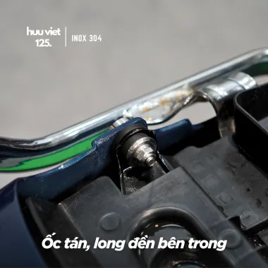 Bộ 4 khâu đuôi Dream Inox 304 CNC