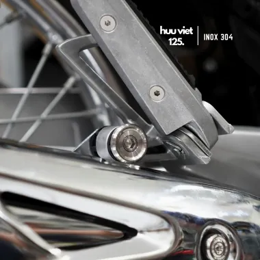 Khâu ốc treo pô Future, Wave, Dream 125, Sonic, Winner Inox 304 CNC