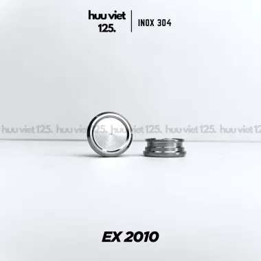 Nắp chụp chân kính Lead, Ex Inox 304 CNC nguyên khối. Gắn được cho Lead 2022-2026 4 val, Ex 2010