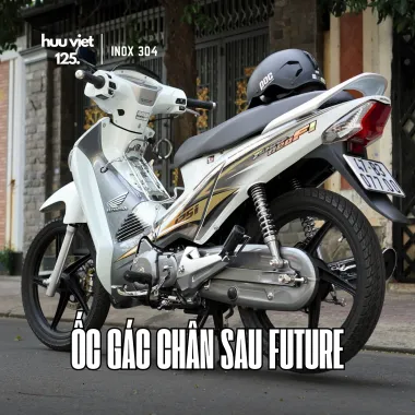 Bộ 4 ốc gác chân sau, ốc gắp Fu Neo, X, 2, Dream 125, Wave RS, S110
