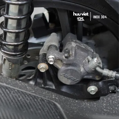 Ốc giữ heo, pát heo SH Inox 304 CNC nguyên khối SHVN, SH 300, 350, Vario, Stylo, ADV