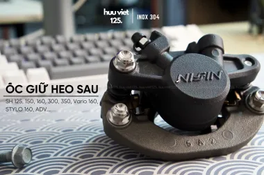 Ốc giữ heo, pát heo SH Inox 304 CNC nguyên khối SHVN, SH 300, 350, Vario, Stylo, ADV