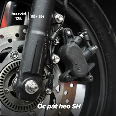 Bộ 2 ốc pát heo Inox 304 Wave, Future, AB, SH, Vario, Lead, Scoopy, Ex