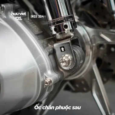 Ốc phuộc Inox 304 cho các loại xe tay ga Honda và Yamaha