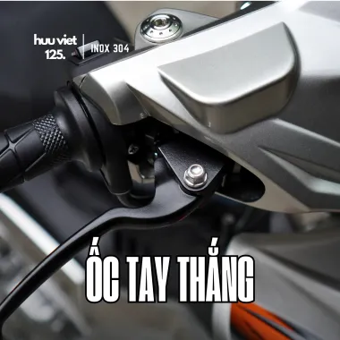 Ốc tay thắng, tay phanh Inox 304 CNC nguyên khối