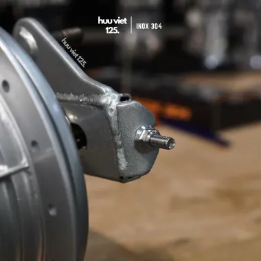 Pát tăng sên inox Wave, Dream, Future, Sirius gắn như Zin