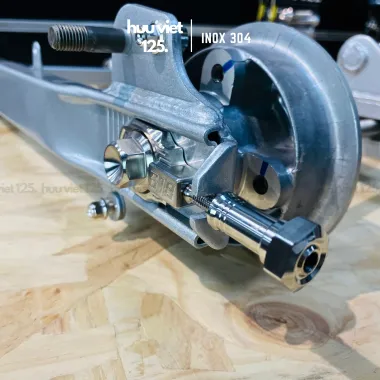 Pát, bát tăng sên Inox CNC Wave, Dream, Future, Sirius, Jupiter...