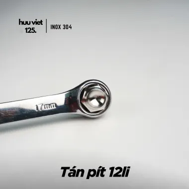 Tán bít, tán pít 6mm, 7mm, 8mm, 10mm, 12mm gắn phuộc, gắp, cốt bánh Inox 304 CNC