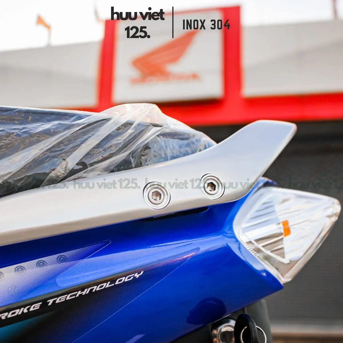 Bộ khâu cảng Fu 2, Wave 125 Inox 304