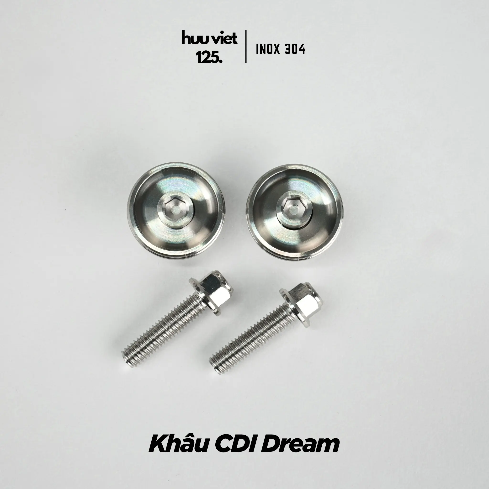 Khâu cốp CDI, khâu lưỡi trâu Dream Thái, Super, Inox 304 CNC
