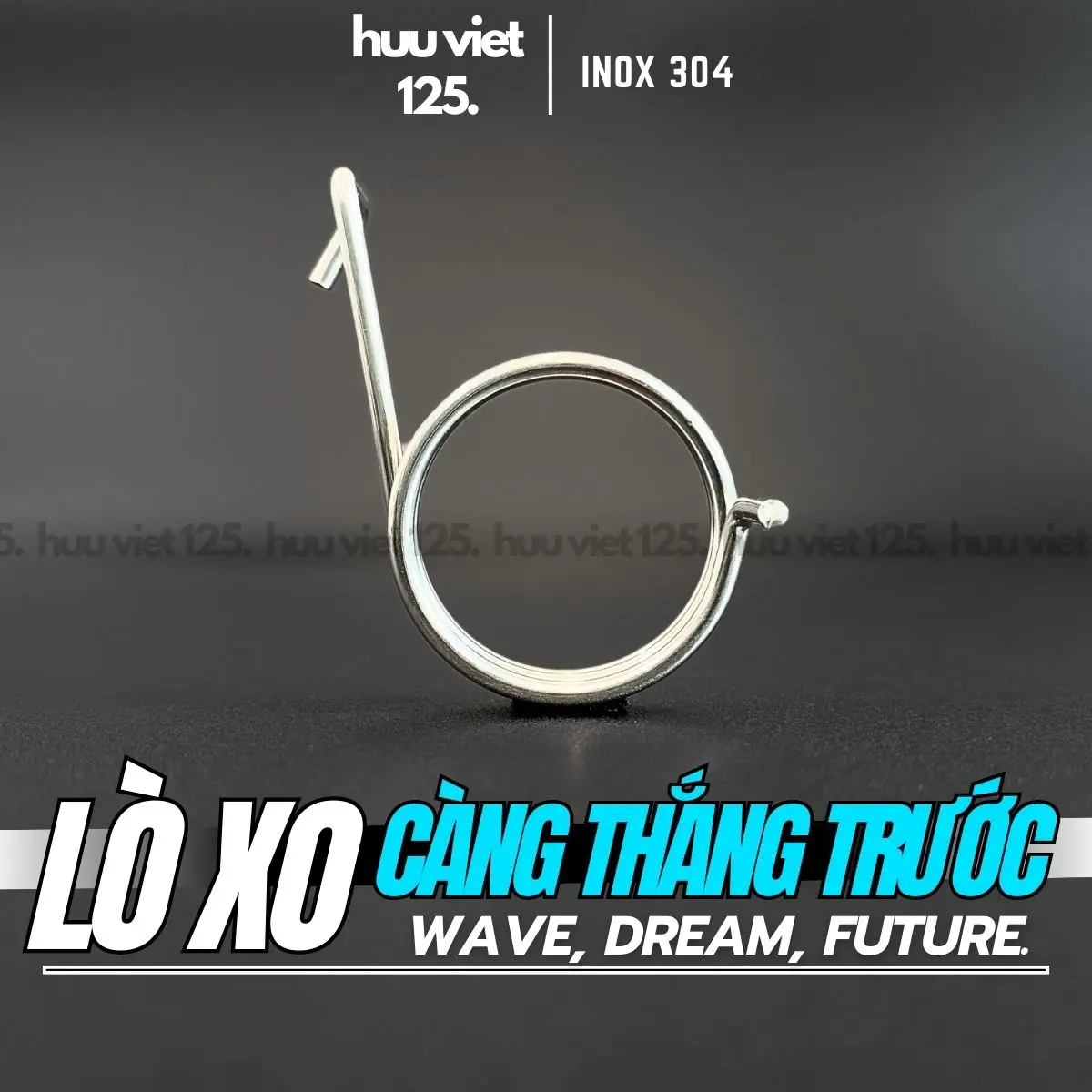 Lò xo càng thắng trước Wave, Dream, Future Inox 304